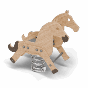 Качалка на пружине "Лошадь" сдвоенная арт.ЭК-ПР-Л-2