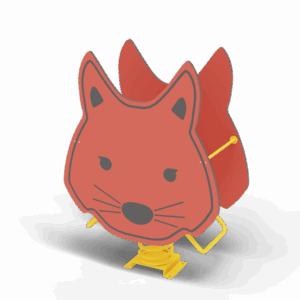 КАЧАЛКА "ЛИСА" арт.С-ПР-Л